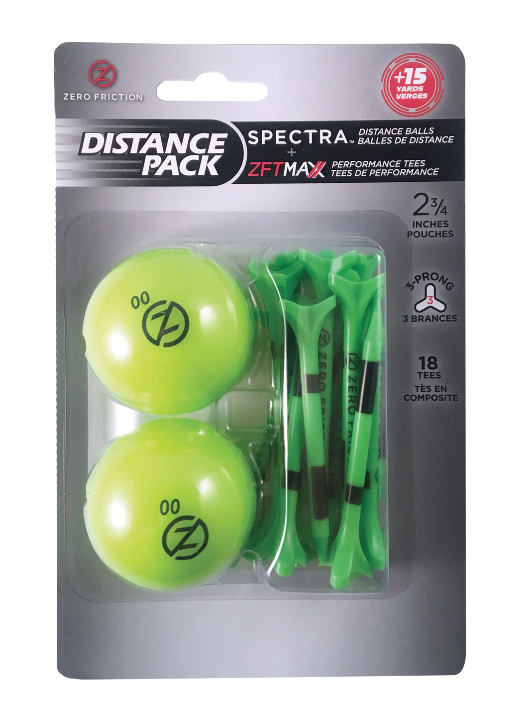 Spectra Two Ball-Tee Packs