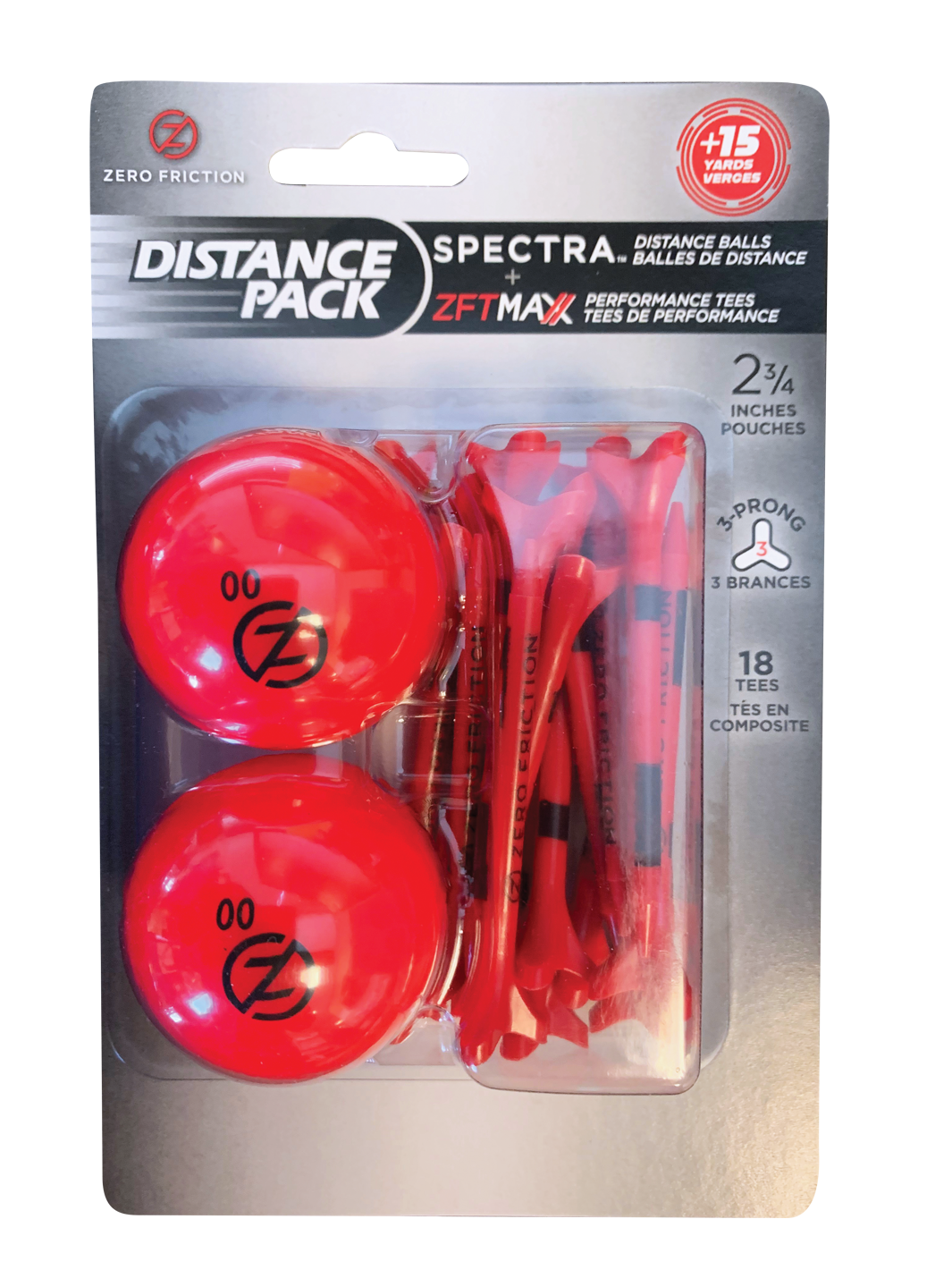 Spectra Two Ball-Tee Packs