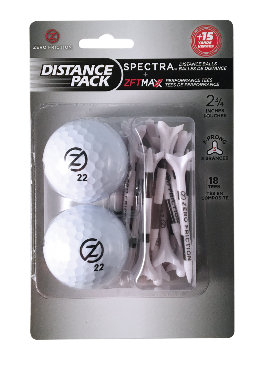 Spectra Two Ball-Tee Packs