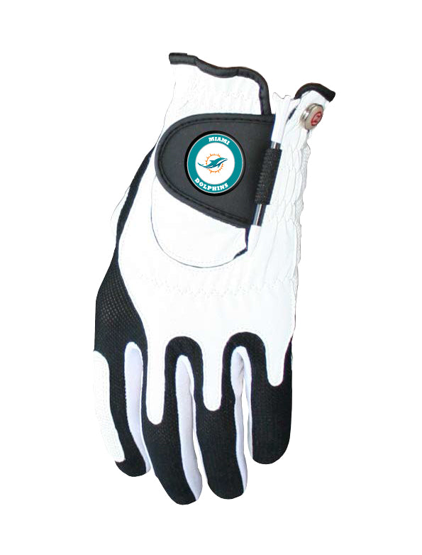 Men's Miami Dolphins Golf Glove