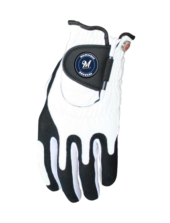 Men's Milwaukee Brewers Golf Glove