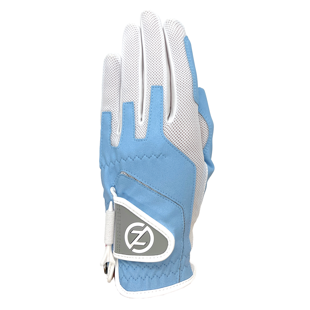 Zero Friction™ Ladies Compression Golf Glove LH Carolina Blue