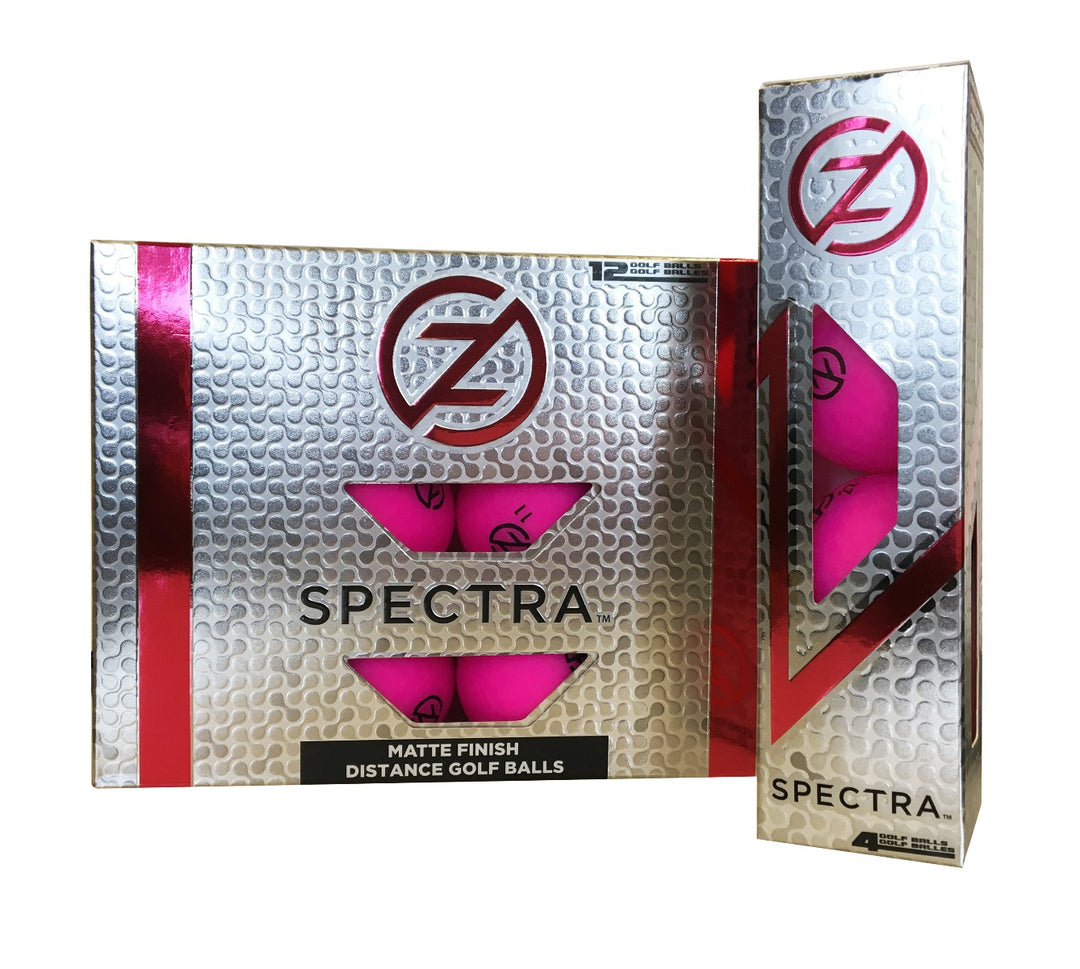 ZF Spectra Golf Balls- Dozen-Pink