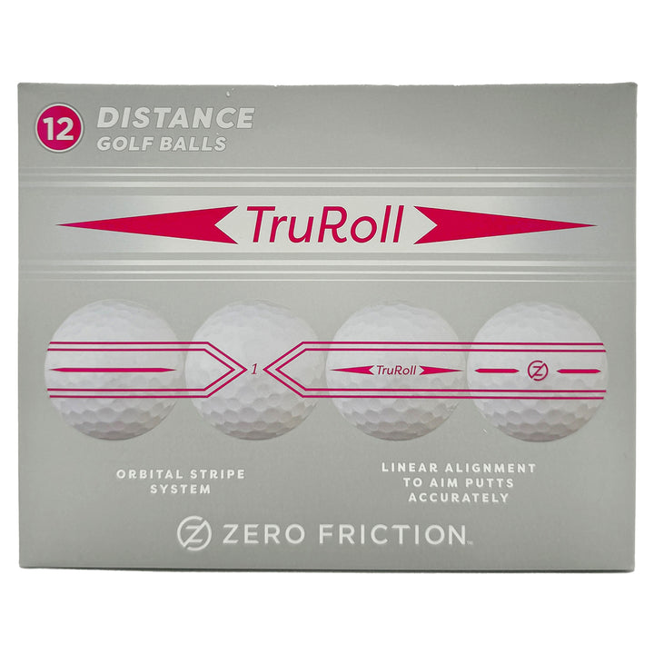 Tru Roll Golf Balls-Neon Fuchsia