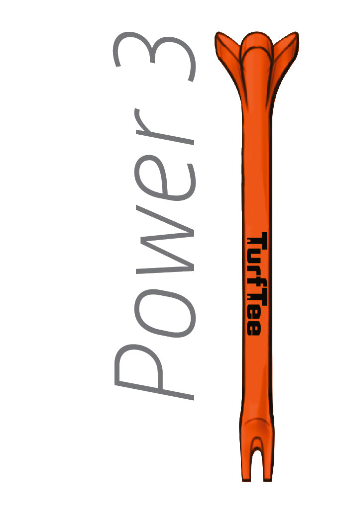 Turf Tees- Power 3-prong – Zero Friction