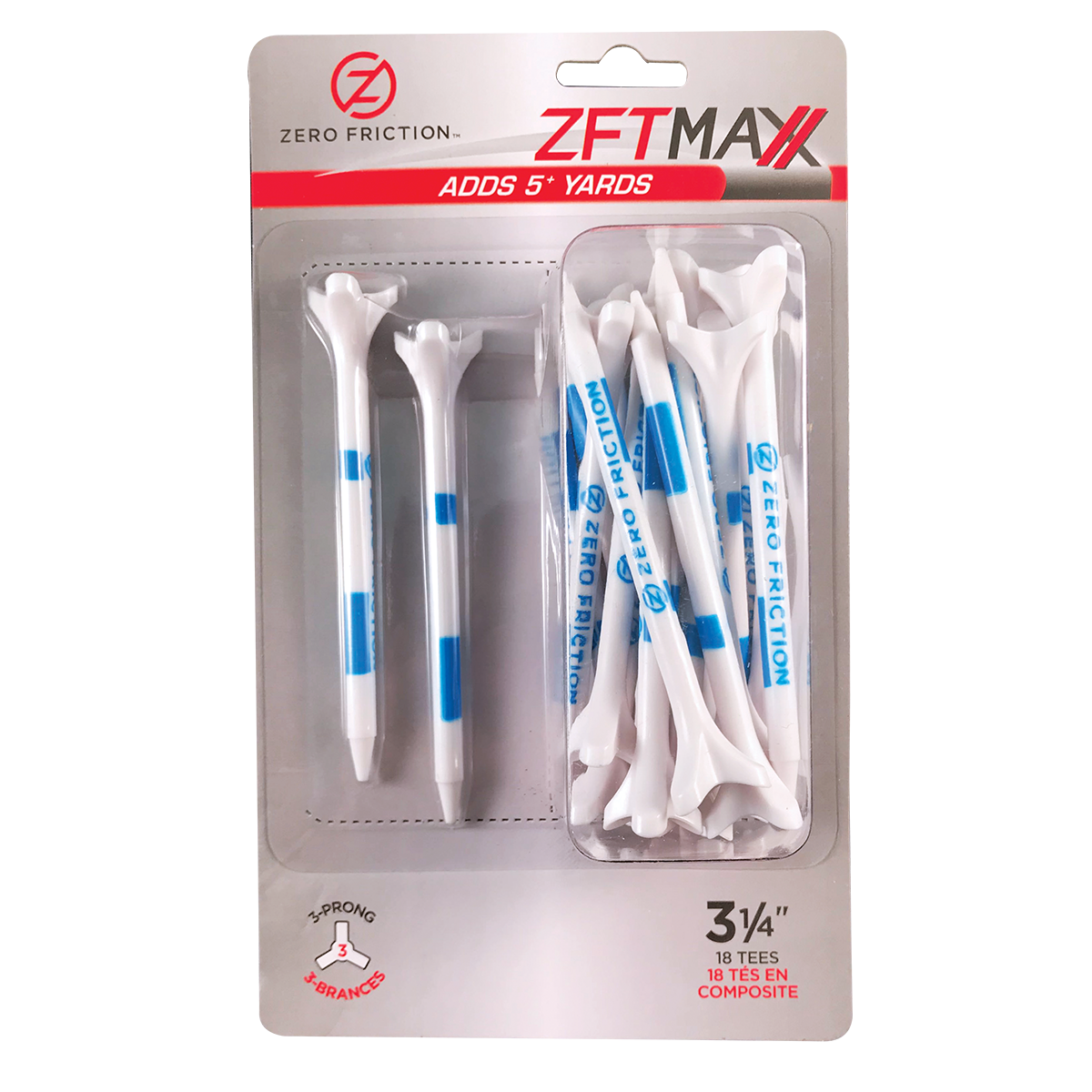 ZFT Maxx Tees- 3-prong – Zero Friction