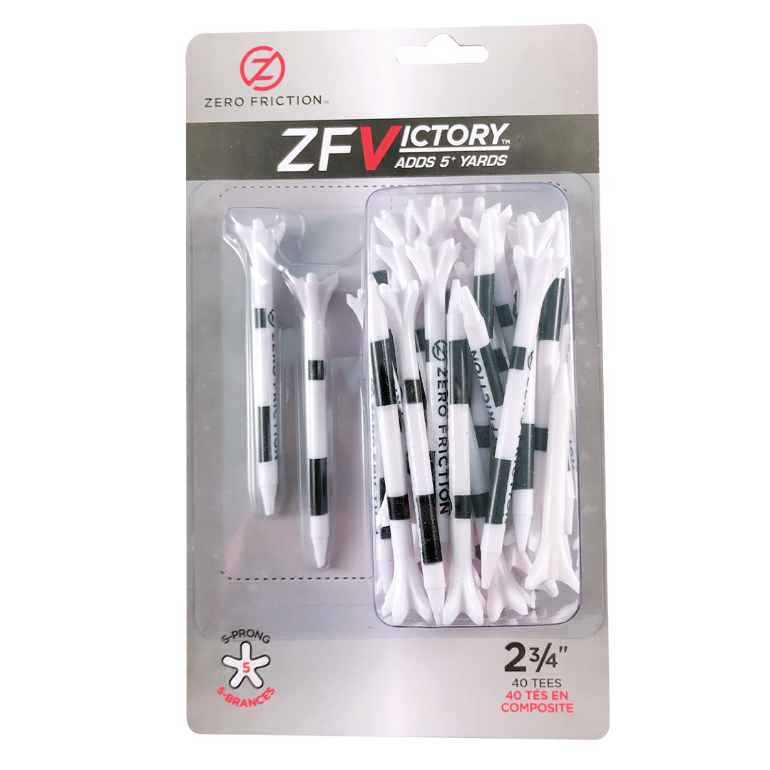 ZFVictory™ 5-Prong Performance Golf Tees – Zero Friction ZFVictory™ 5-Prong Performance Golf Tees – Zero Friction